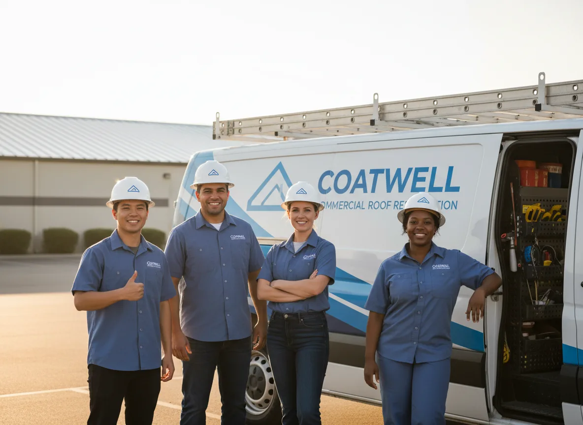 Commercial roof coating company in Kinards, SC